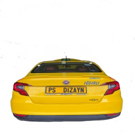 Fiat Egea Yarasa Plastik Spoiler